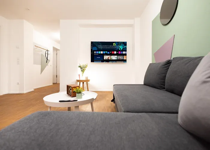 Ko-Living - Yellow Submarine Suite - Altstadt - Kueche - 2 Sz - Getrennte Betten - Bis 7 Gaeste