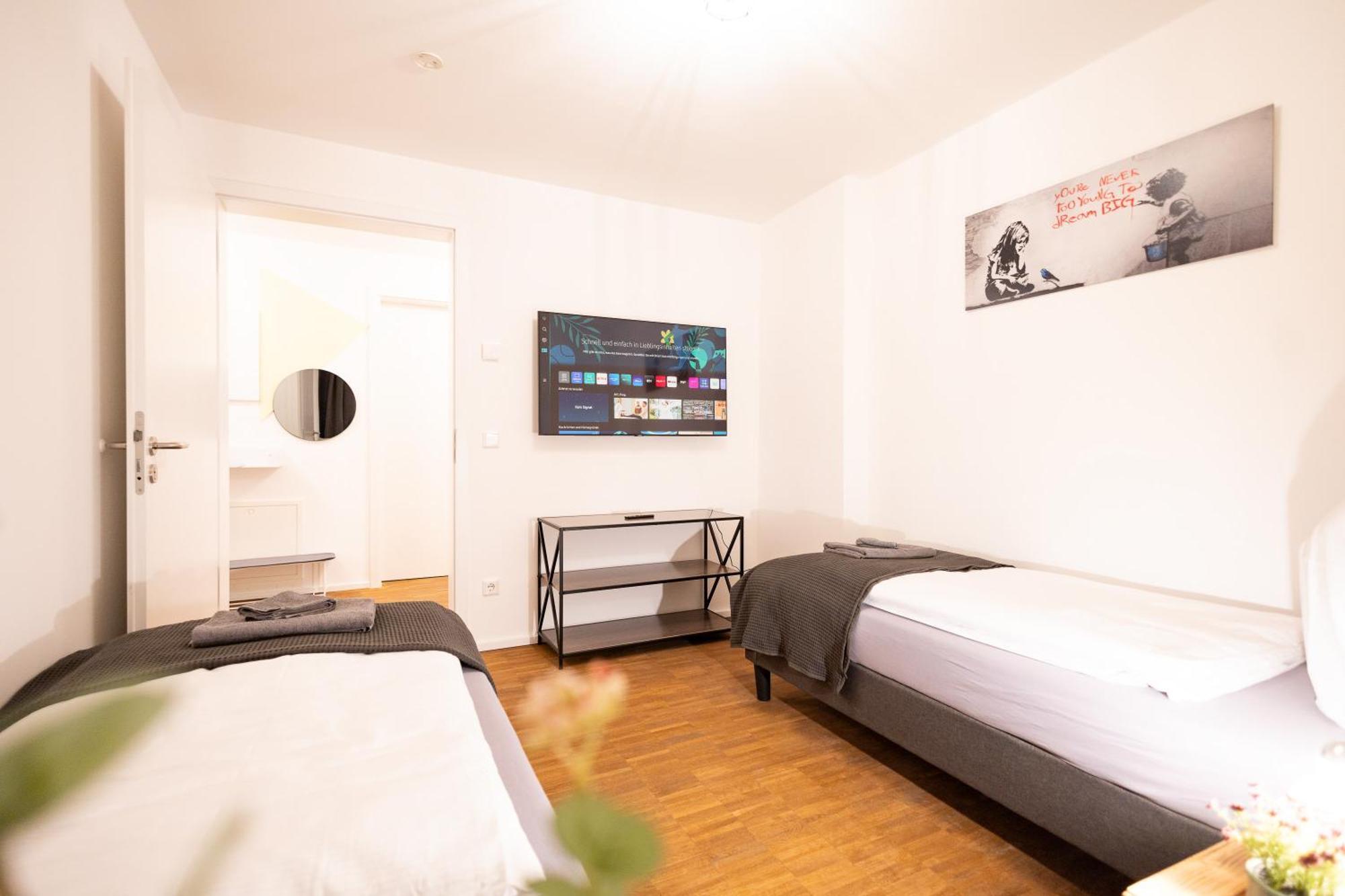 Ko-living - Yellow Submarine - Altstadt - Kueche - 2 Sz - Getrennte Betten - Bis 7 Gaeste Halle (Saale)