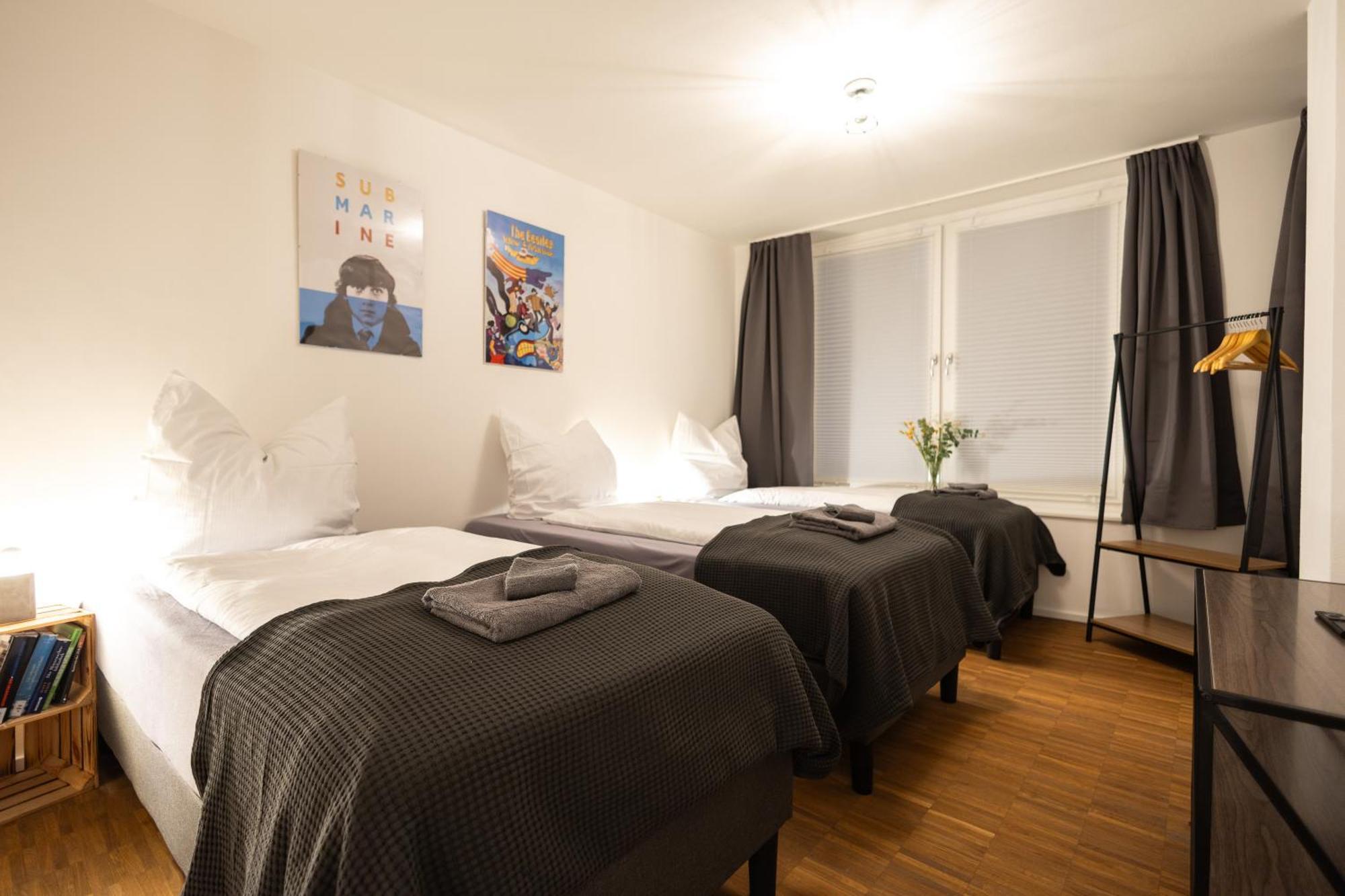 Ko-living - Yellow Submarine - Altstadt - Kueche - 2 Sz - Getrennte Betten - Bis 7 Gaeste