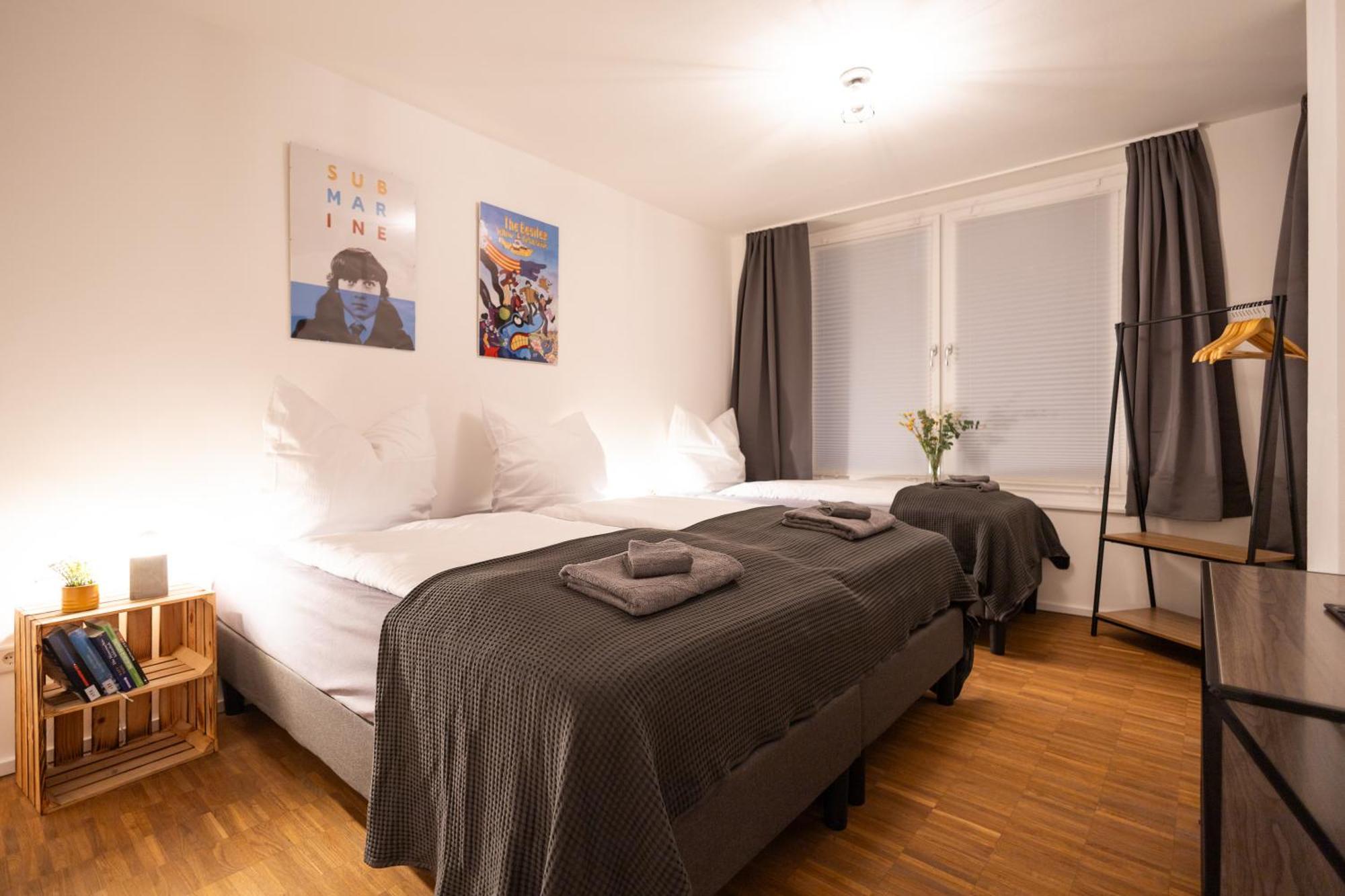 Appartamento Ko-living - Yellow Submarine - Altstadt - Kueche - 2 Sz - Getrennte Betten - Bis 7 Gaeste *