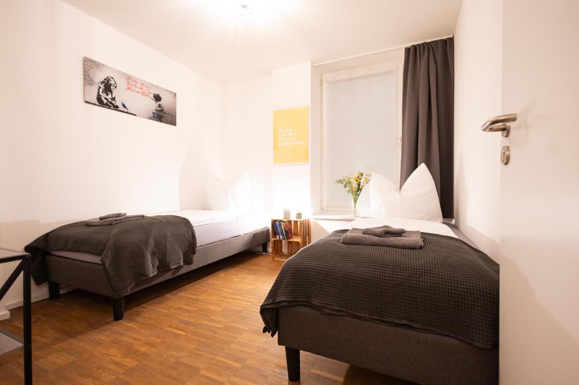 Apartment Ko-living - Yellow Submarine - Altstadt - Kueche - 2 Sz - Getrennte Betten - Bis 7 Gaeste *