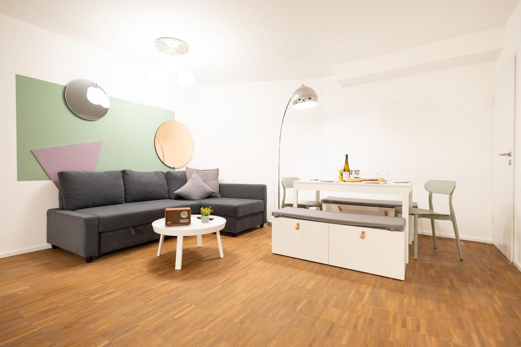 Apartment Ko-living - Yellow Submarine - Altstadt - Kueche - 2 Sz - Getrennte Betten - Bis 7 Gaeste *