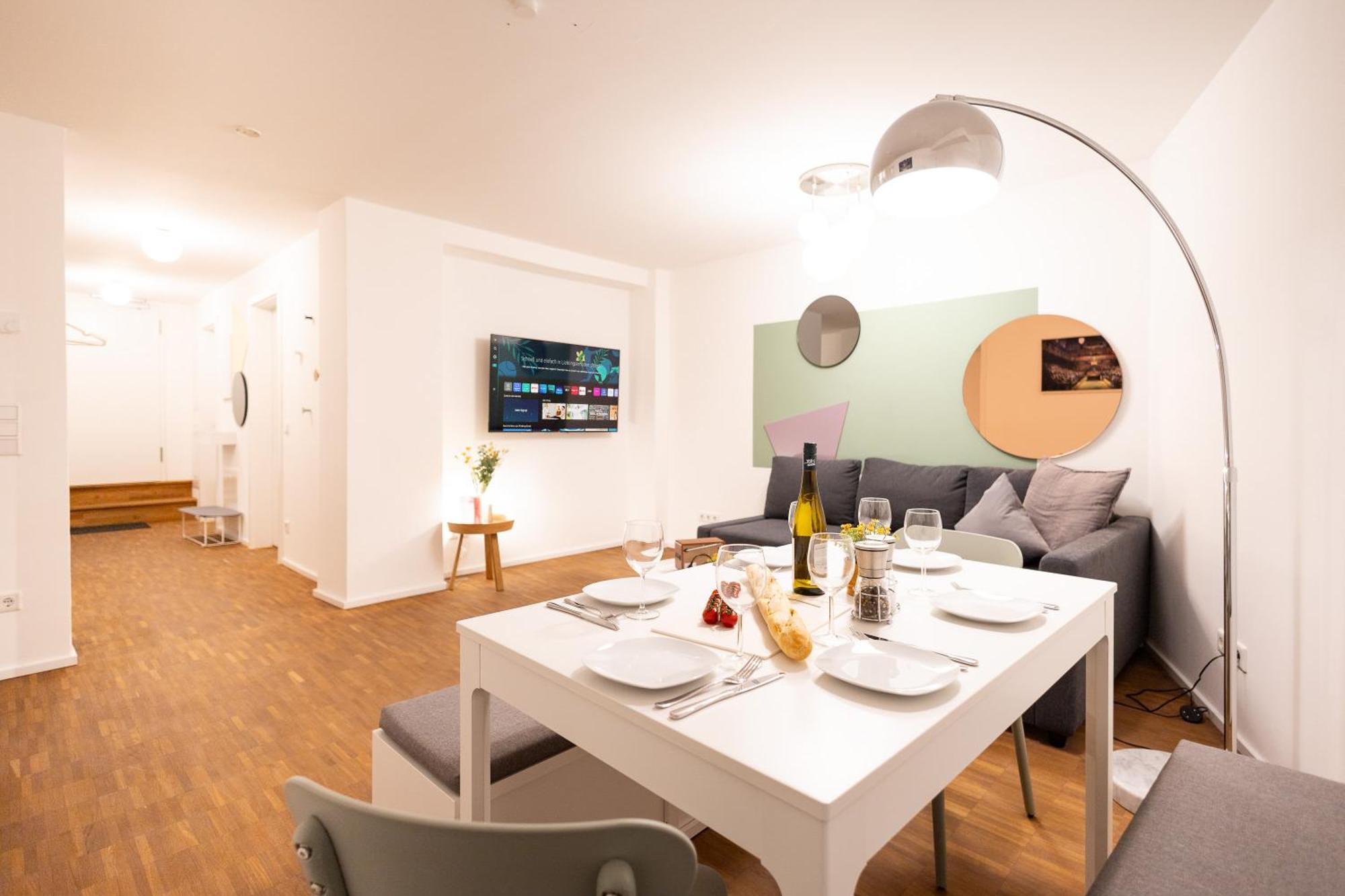 Ko-living - Yellow Submarine - Altstadt - Kueche - 2 Sz - Getrennte Betten - Bis 7 Gaeste Apartment